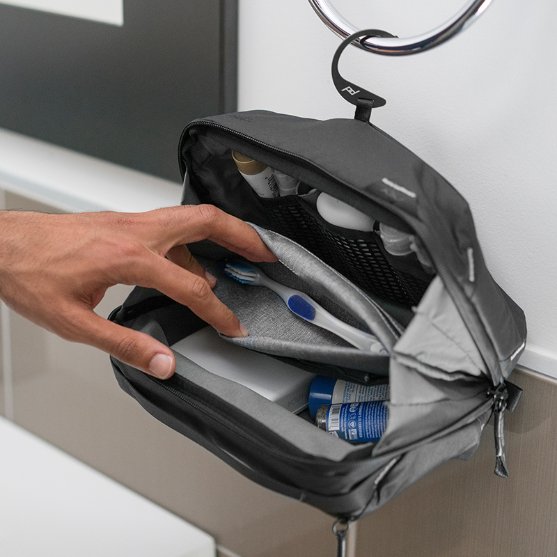 픽디자인 워시 파우치 블랙