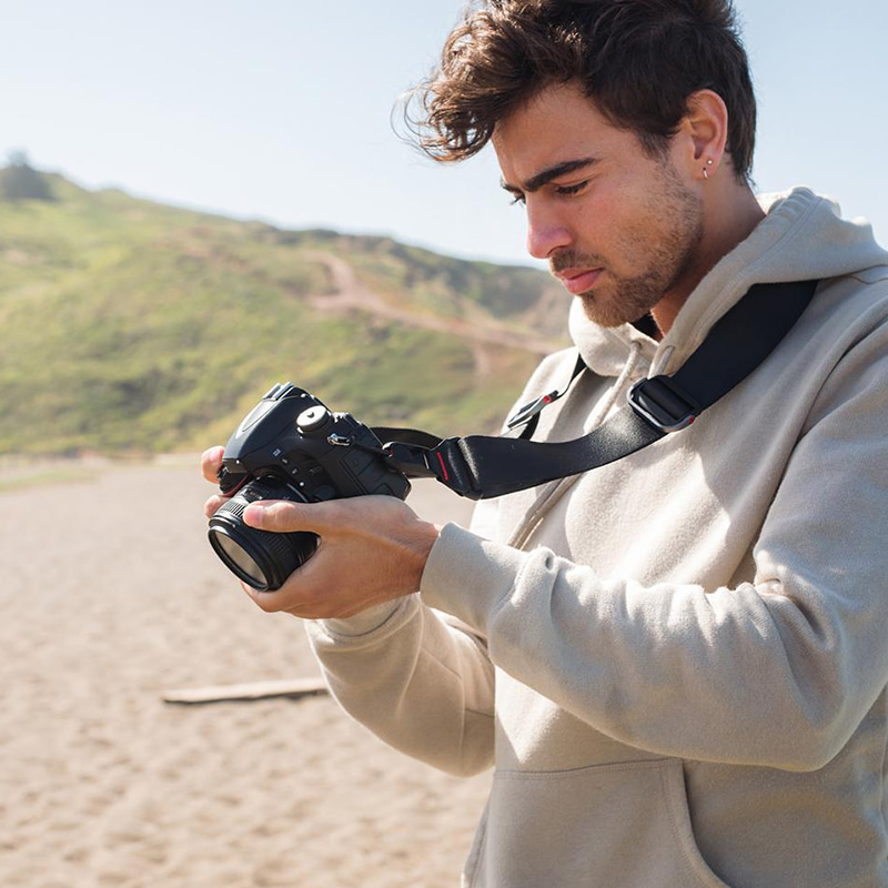 픽디자인 슬라이드 카메라스트랩 블랙