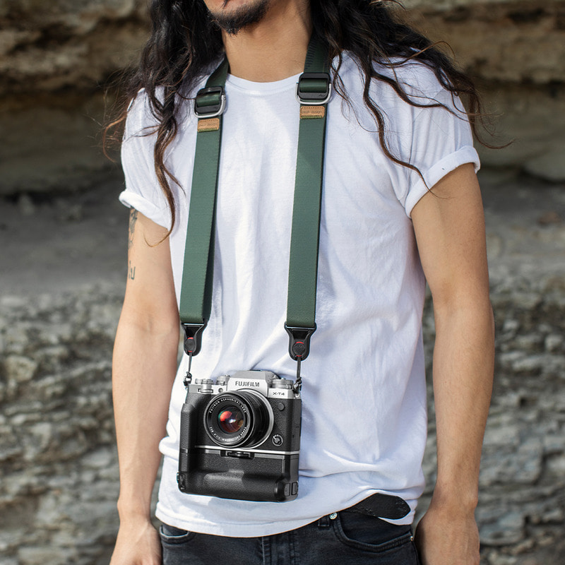픽디자인 슬라이드라이트 카메라스트랩 세이지