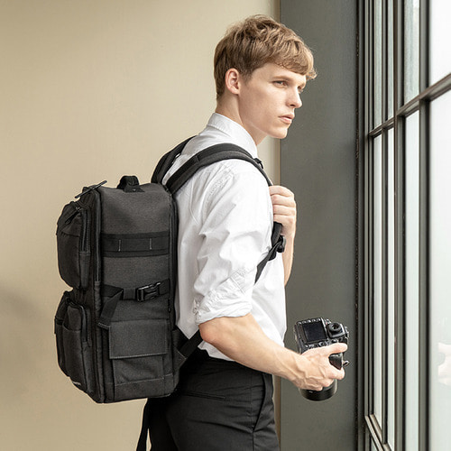 매틴 백팩 클레버 280 (차콜/브라운)