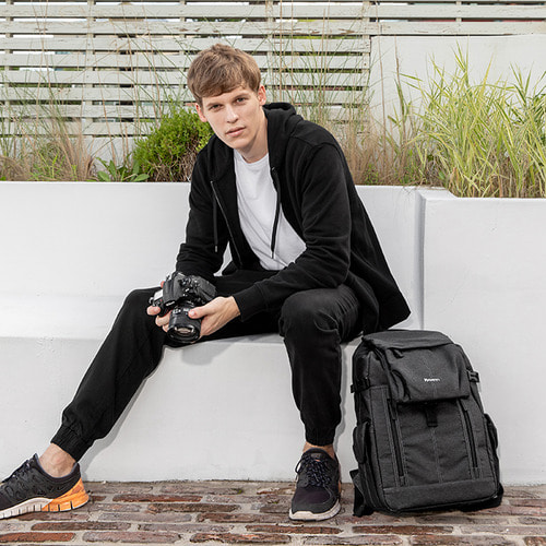 매틴 백팩 클레버 220 (차콜/브라운)