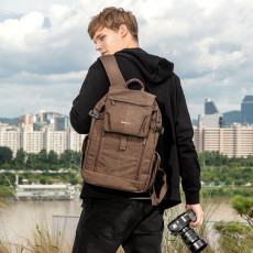 매틴 백팩 클레버 220 (차콜/브라운)