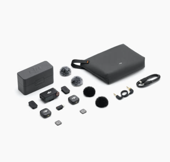 DJI Mic 3 (2 TX + 1 RX + 충전 케이스)