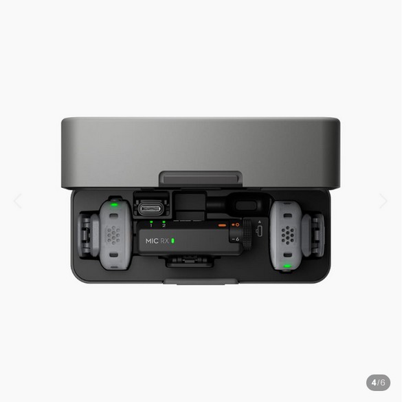 DJI Mic Mini 2 (2 TX + 1 RX + 충전 케이스) 마이크 세트