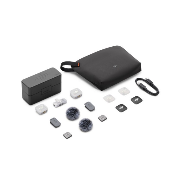 DJI Mic Mini 2 (2 TX + 1 모바일 RX + 충전 케이스)